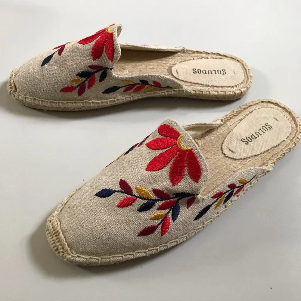 Soludos flat espadrille